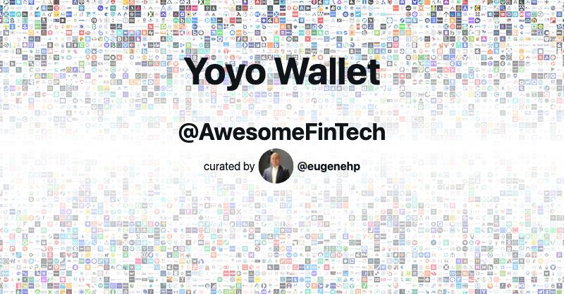 Yoyo Wallet Awesome FinTech